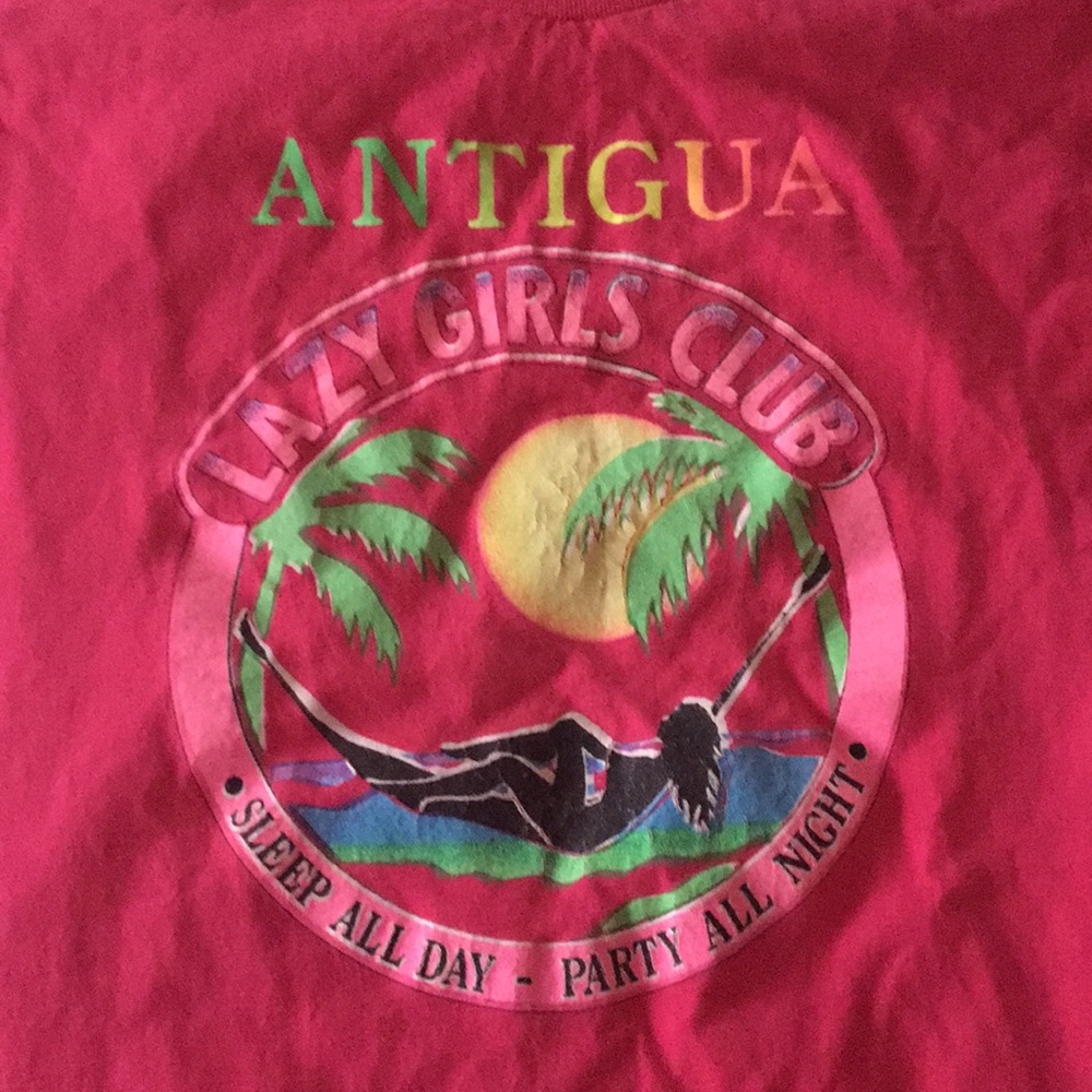 Vintage “Lazy Girls Club” T-shirt